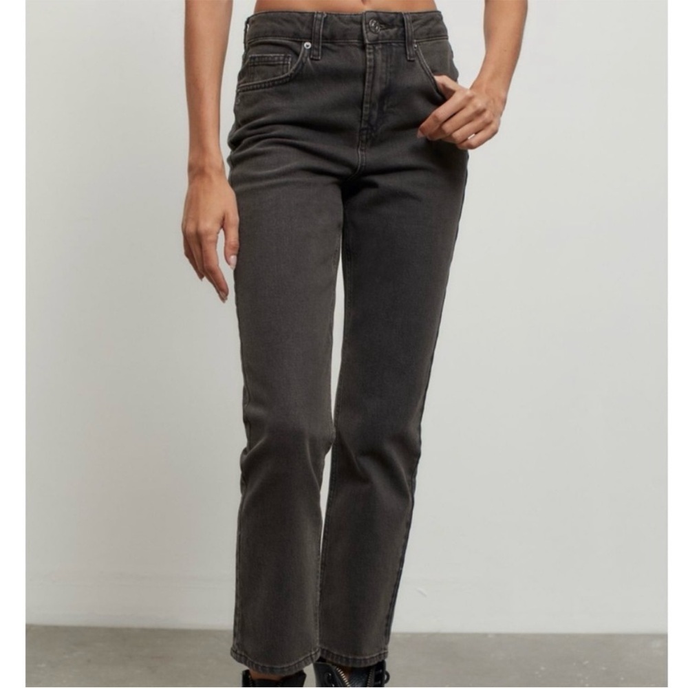 Urban Outfitters BDG Women's Skinny Straight Black Jeans High Waisted 31